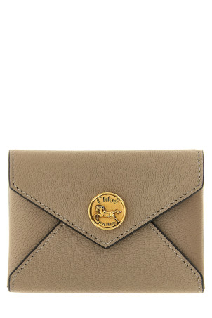 'Envelope' card holder Beige