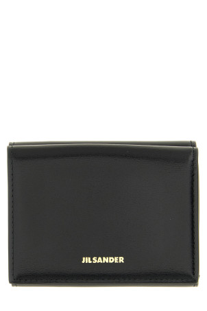Mini leather wallet Black