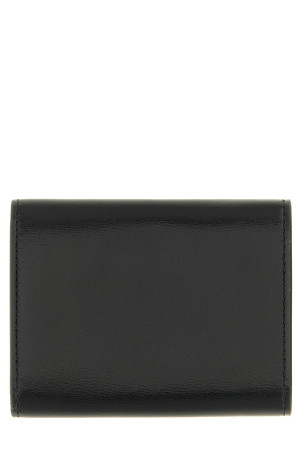 Mini leather wallet Black