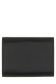 Mini leather wallet Black