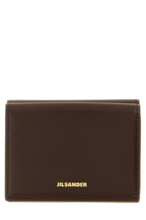 Mini leather wallet Brown