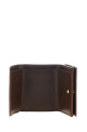 Mini leather wallet Brown