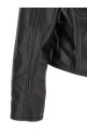 Кожаная куртка на молнии, чёрная AMIRI AM426JA0310002