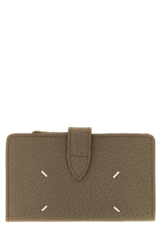 'Four Stitches' wallet Brown