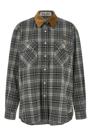 Check Shirt Gray