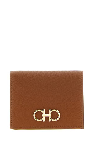 'Gancini' compact wallet Brown