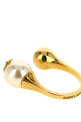 'Cassandre' Ring with Pearl and Sphere White
