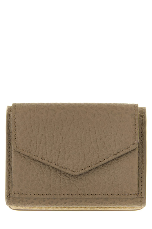 'Four Stitches' compact wallet Gray