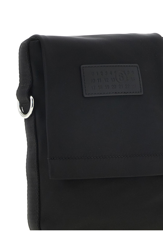 'Numeric' crossbody bag Black