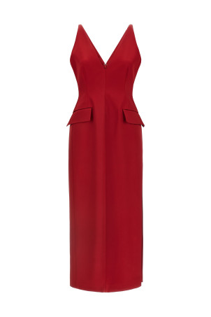 'Extra' dress Red