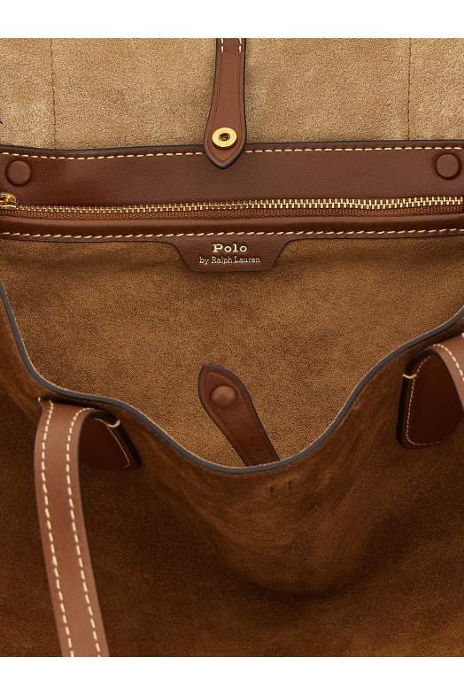 'Bellport' leather bag Brown