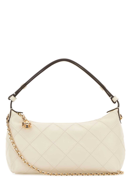 Ivory nappa leather Fleming handbag TORY BURCH (179966)