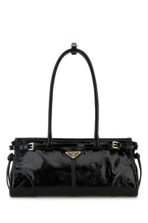 Black naplak shoulder bag Black PRADA (1BA426VMOM2CYR)