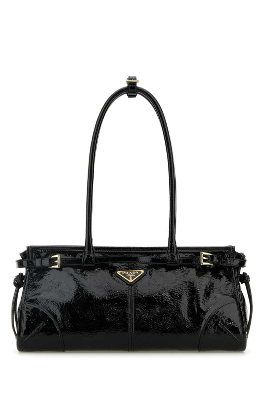 Black naplak shoulder bag Black PRADA (1BA426VMOM2CYR)