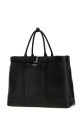 Black leather large Prada Buckle handbag Black PRADA (2VG126VOJO2ZQ4)