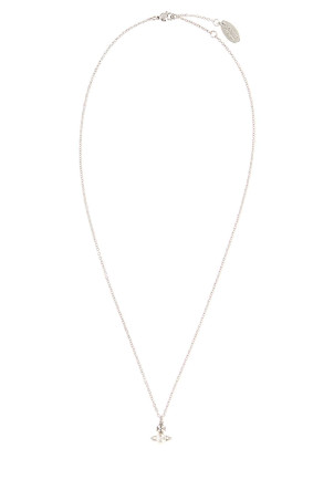Silver metal Balbina necklace VIVIENNE WESTWOOD (6302032302P118CN)