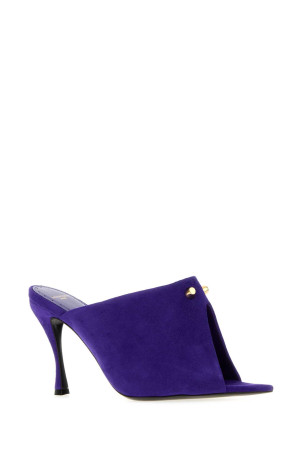 Blue suede Midnight City mules Brown BALENCIAGA (A006G7WBFE1)