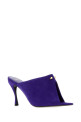 Blue suede Midnight City mules Brown BALENCIAGA (A006G7WBFE1)