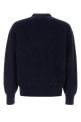 Navy blue wool blend cardigan BOTTEGA VENETA (A007L4V7BE0)