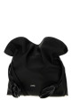 Black nappa leather LOEWE X Cosima von Bonin Flamenco clutch Black LOEWE (A411FLCX06)