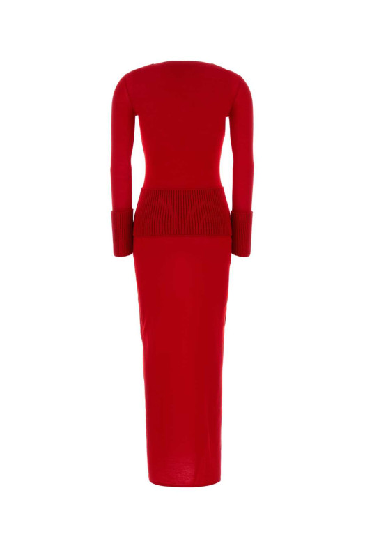 BODYCON DRESS MULTI GAUGE MERINO ALAIA (AA9R3263K280D)