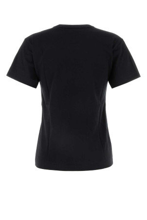 Black cotton t-shirt Black COMME DES GARCONS PLAY (AXT108051)