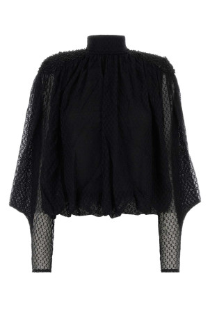 Black stretch lace Oeste blouse ISABEL MARANT (HT0987FAD4J18I)