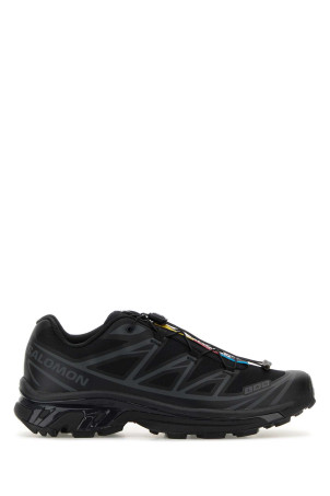 Black fabric and rubber XT-6 sneakers SALOMON (L41086600)