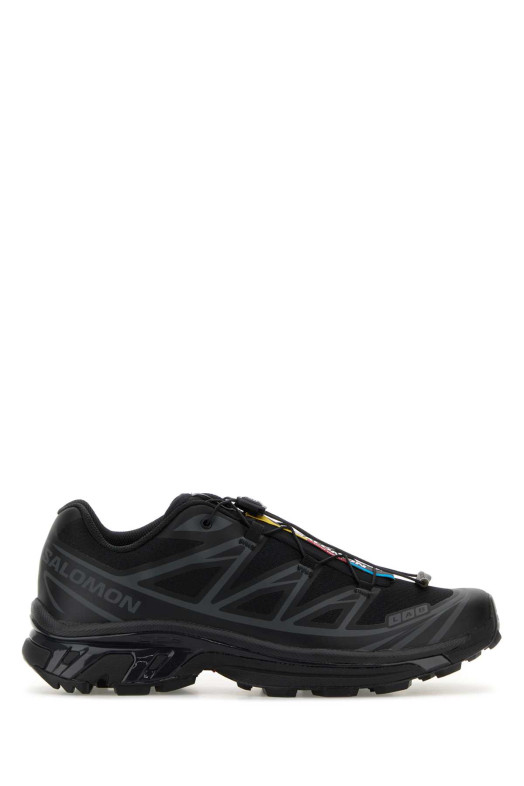 Кроссовки SALOMON XT-6 из чёрной ткани и резины (L41086600)
