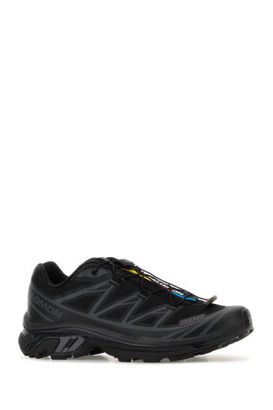 Black fabric and rubber XT-6 sneakers SALOMON (L41086600)