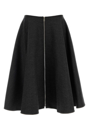 Charcoal wool skirt PRADA (P10B1SOOO11H4)