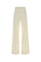 Ivory stretch gabardine Nathalie wide-leg pant Beige THE ANDAMANE (TM200409ATNW070)