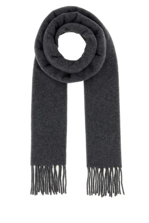 Dark grey wool scarf AMI (USF705AW0047)
