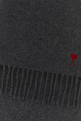 Dark grey wool scarf AMI (USF705AW0047)