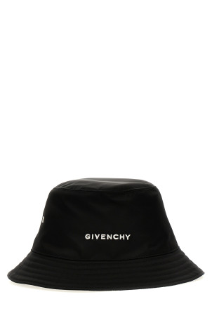 Logo bucket hat Black
