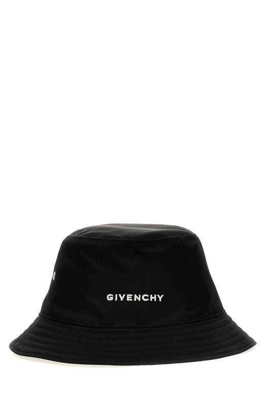 Кепка-козырек с логотипом, черная GIVENCHY BPZ05BP0DM001