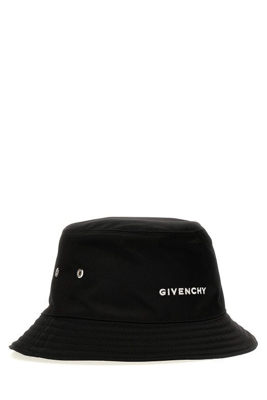 Кепка-козырек с логотипом, черная GIVENCHY BPZ05BP0DM001