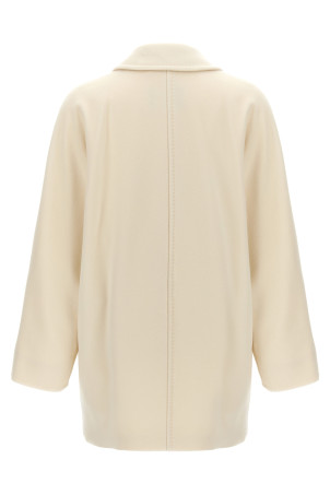 '101801 Icon Coat' coat White
