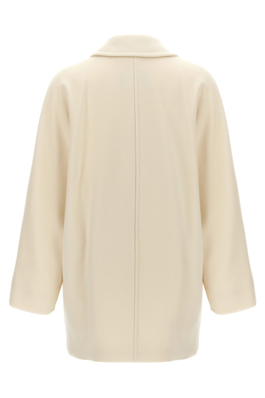 '101801 Icon Coat' coat White