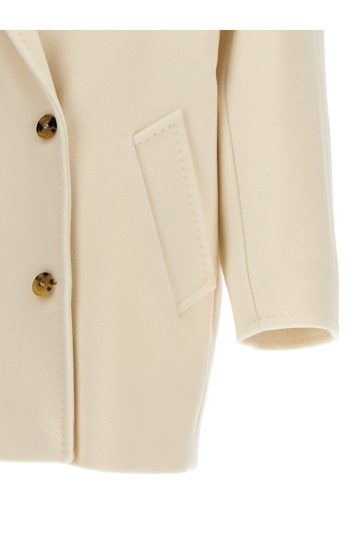 '101801 Icon Coat' coat White