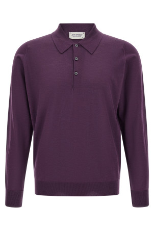 'Dorset' polo shirt Purple