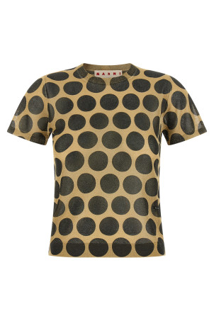 Polka dot sweater Yellow