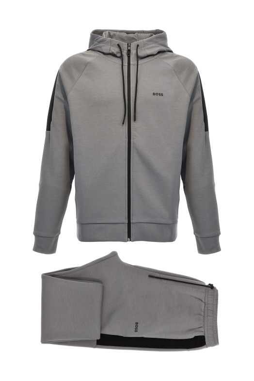 Спортивный комплект с логотипом, серый HUGO BOSS 50519395251