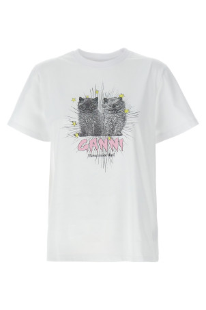 'Kittens' T-shirt White