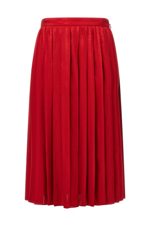 'Incrocio GG' skirt Red