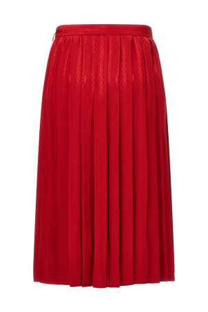 'Incrocio GG' skirt Red