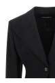 Flared blazer Black