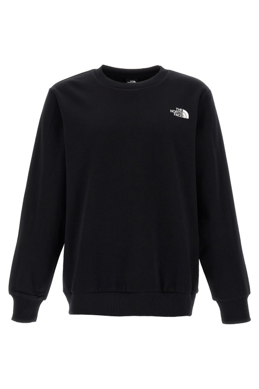 'Simple Dome Crew' sweatshirt Black