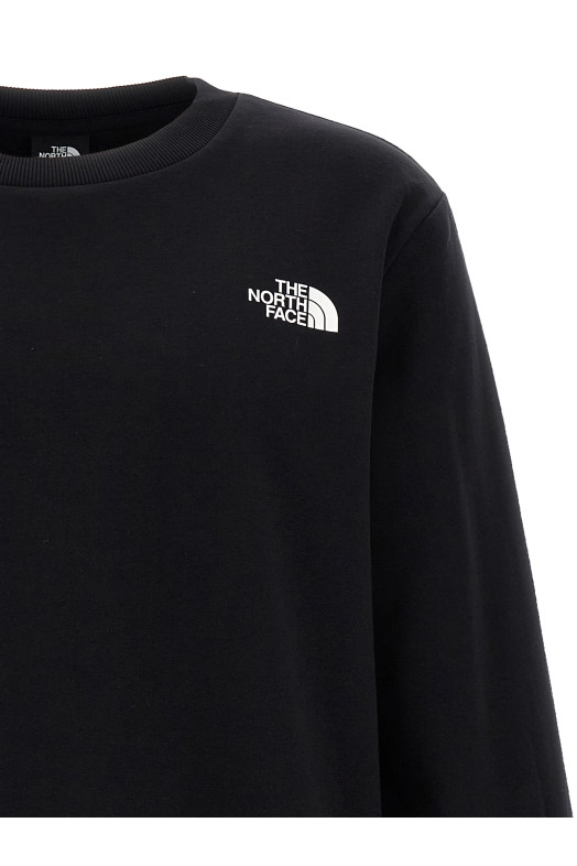 'Simple Dome Crew' sweatshirt Black