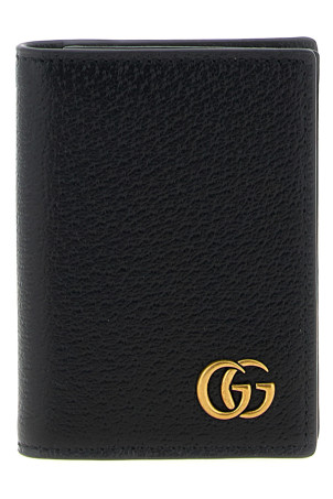 'GG Marmont' business card holder Black